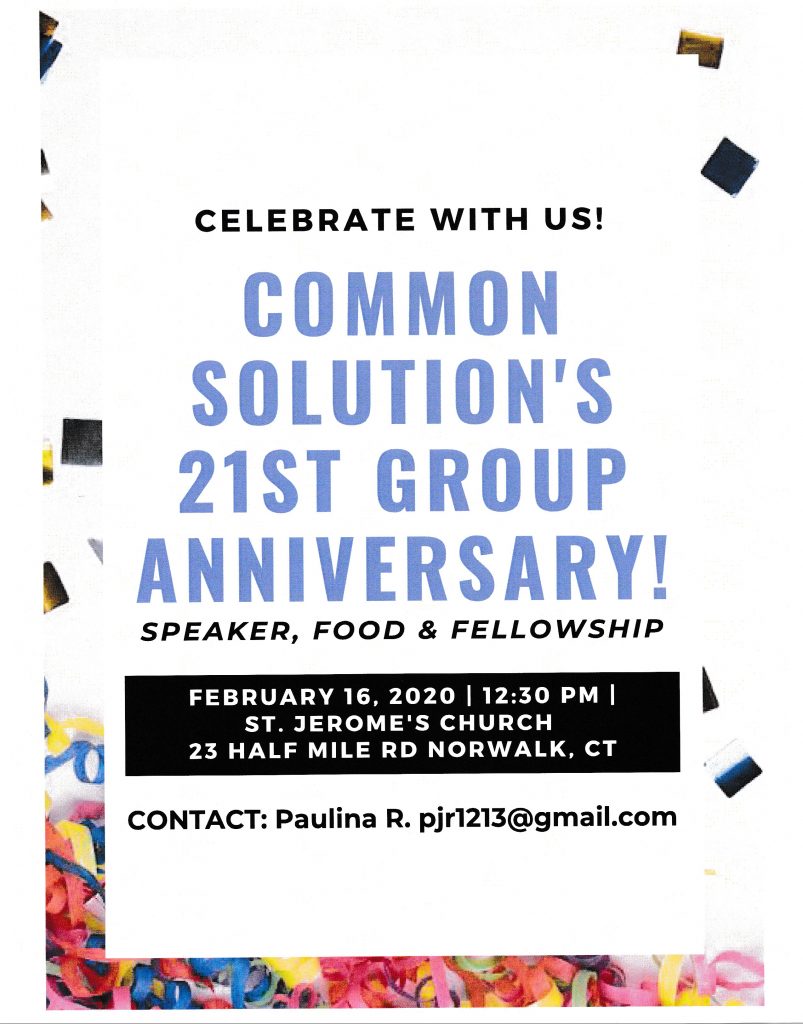 Common Solution 21st Group Anniversary