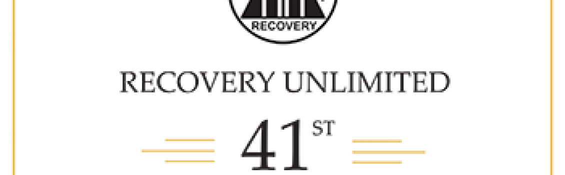 Recovery Unlimited 41st Anniversary Feb. 15, 2020